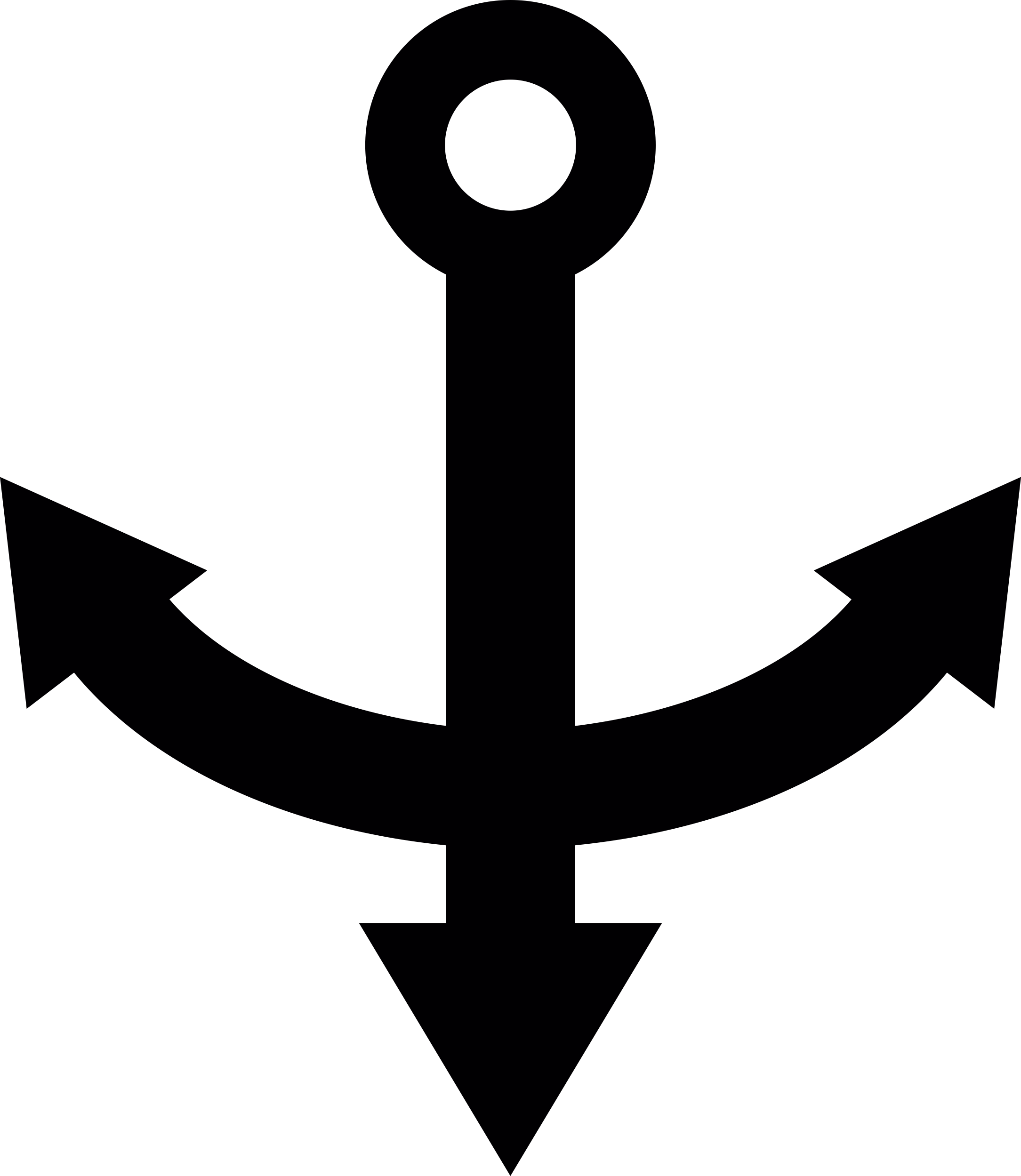 Anchor With Arrows Ink Contour Svg Vector Free Vectors